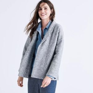 Madewell Gray Wool Car Coat Speaker Jacket XXS